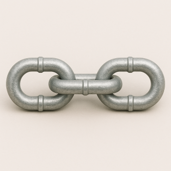 Цепь круглозвенная с буртиком Б2-3,5х28 в наличии в Омске