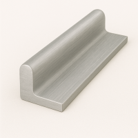 Дюралевый полособульб 4,5х31х100 мм Д16ч симметричный