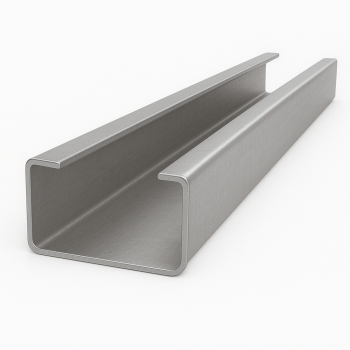 Нержавеющий С-образный профиль 100х80х5х10000 мм AISI 321 в наличии в Омске