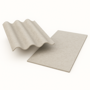 Плоский шифер прессованный 7х1200х1750 мм в наличии в Омске