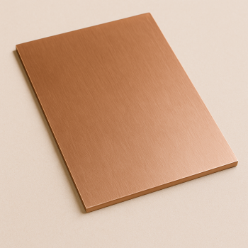 Бронзовый лист 0,6 мм БрБ2 в наличии в Омске