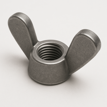 Гайка-барашек хромированная 12,9 М6 мм DIN 315 в наличии в Омске