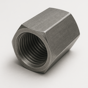 Гайка соединительная хромированная ХН35ВТ М24 мм DIN 6334 в наличии в Омске