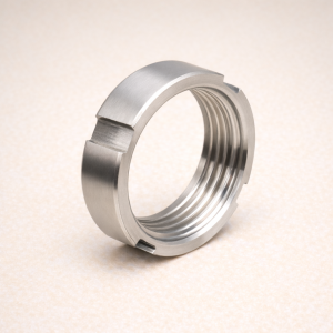 Гайка шлицевая AISI 304 DIN 11851 DN 80 в наличии в Омске