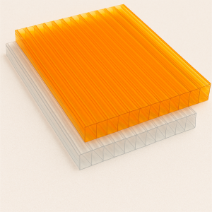 Сотовый поликарбонат 10х2100х6000 мм прозрачный в наличии в Омске