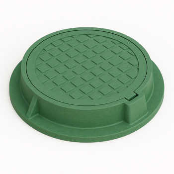 Люк полимерно-песчаный 73 мм 15 т 40 кг в наличии в Омске