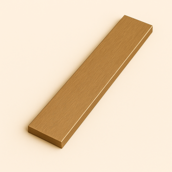 Шина бронзовая 300х2 мм БрКМц3-1Т в наличии в Омске