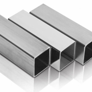 Труба профильная нержавеющая прямоугольная 90х50х7 мм AISI 304 в наличии в Омске