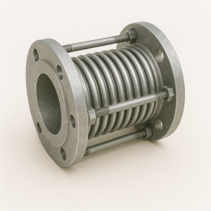 Компенсатор стальной осевой фланцевый ДУ 100 в наличии в Омске