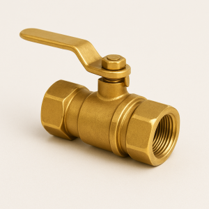 Латунный кран конусный проходной муфтовый ДУ 40 РУ 10 ГОСТ 15527-2004 в наличии в Омске