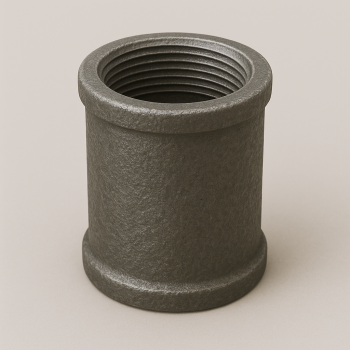 Чугунная муфта прямая короткая ДУ 15 (1/2 дюйма) ГОСТ 8954-75 в наличии в Омске