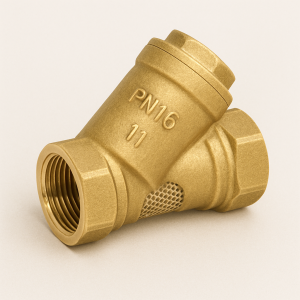 Латунный фильтр сетчатый резьбовой ДУ 25 РУ 20 ГОСТ 15527-2004 в наличии в Омске