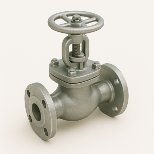 Стальной клапан запорный сальниковый под приварку ДУ 80 РУ 10 ГОСТ 9697-87 в наличии в Омске