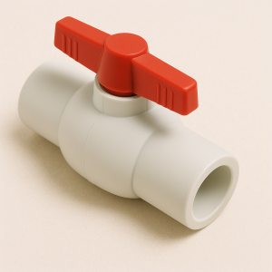 Кран полипропиленовый шаровый 20 мм в наличии в Омске