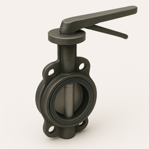 Затвор чугунный дисковый регулирующий ДУ 150 РУ 2,5 ГОСТ 25923-89 в наличии в Омске