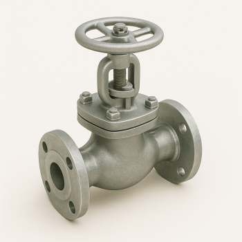 Стальной клапан обратный штуцерный ДУ 25 РУ 250 ГОСТ 27477-87 в наличии в Омске