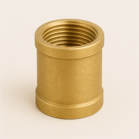 Муфта латунная прямая резьбовая 50 мм 2 ГОСТ 32590-2013