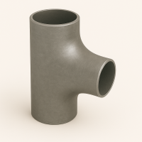 Стальной тройник бесшовный приварной переходной ДУ 65 ГОСТ 17376-2001